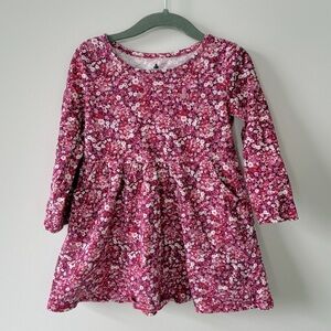GAP Floral Long Sleeve Dress 3T